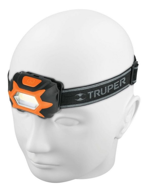 (6U) LINTERNA LED TIPO MINERO PILAS AAA 150 LUMENS