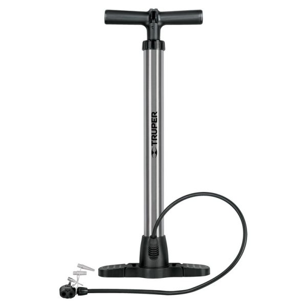 (10U) INFLADOR DE PIE TRUPER CON PICO DUAL