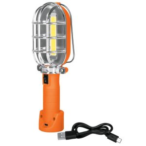 (2U) LAMPARA LED RECARGABLE 280 LM BASE MAGNETICA P/COLGAR