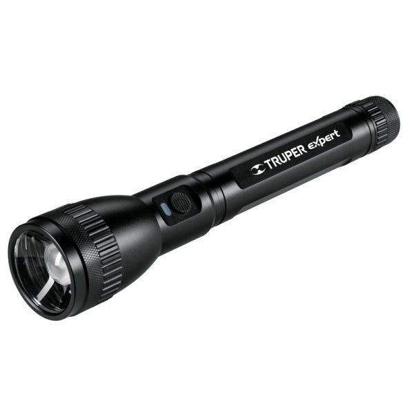 (2U) LINTERNA LED CUERPO ALUMINIO RECARGABLE 2000LM