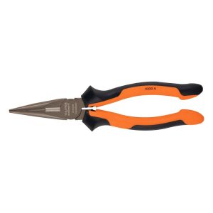 (6U) PINZA PUNTA MEDIA CAÑA 8" (20 CM)