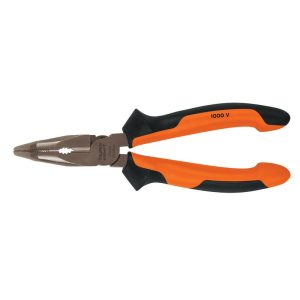 (6U) PINZA PUNTA CURVA MEDIA CAÑA 6" (15 CM)