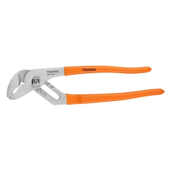 (3U) PINZA PICO DE LORO 25 CM (10") MANGO PVC