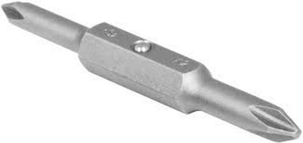 (6U) PUNTA DOBLE PH1 Y PH2 LARGO 70 MM X 10 U