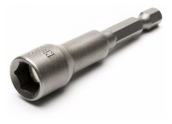 (6U) PUNTA HEXAGONAL 1/4 LARGO 50 MM X 10 U