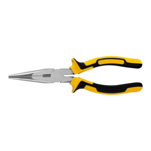 (6U) PINZA PUNTA MEDIA CAÑA 8" (20 CM)