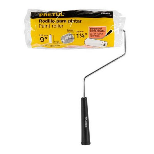 (6U) RODILLO P/PINTAR ANCHO 23 CM - ESPESOR 19 MM