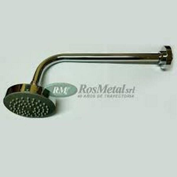 CONJ.BRAZO PLAST.C/DUCHA CILINDRICA 60 mm ANTISARRO