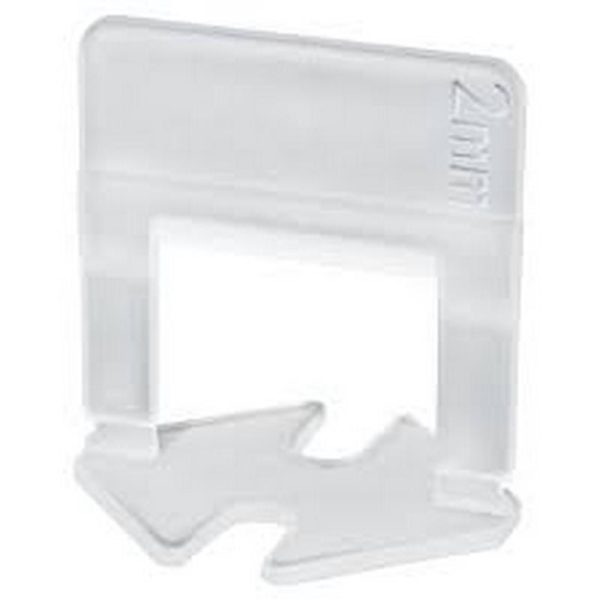 (4U) ANCLAS RECTAS P/NIVELACION DE AZULEJOS BOLSA X 100 UNID