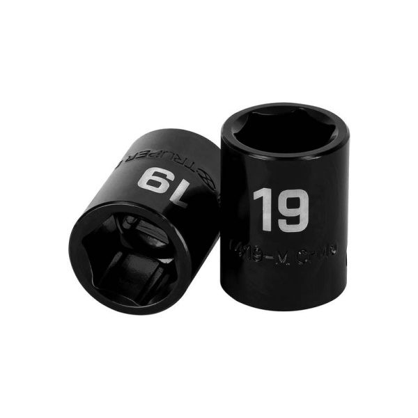 (2U) BOCALLAVE IMPACTO HEXAGONAL 19 MM ENC 1/2