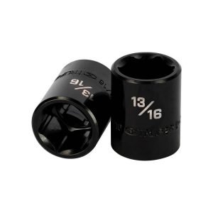(2U) BOCALLAVE  IMPACTO HEXAGONAL 13/16 ENC 1/2