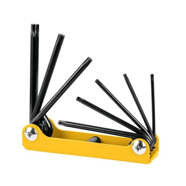 (6U) JUEGO 8 LLAVES TORX TIPO NAVAJA