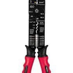 (6U) PINZA PELACABLE CALIBRE 18 A 10 AWG - LARGO 23 CM