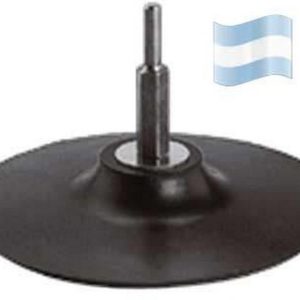 DISCO DE GOMA Ø 115 MM. ( 4.½” ) C/PERNO ADAPTADOR