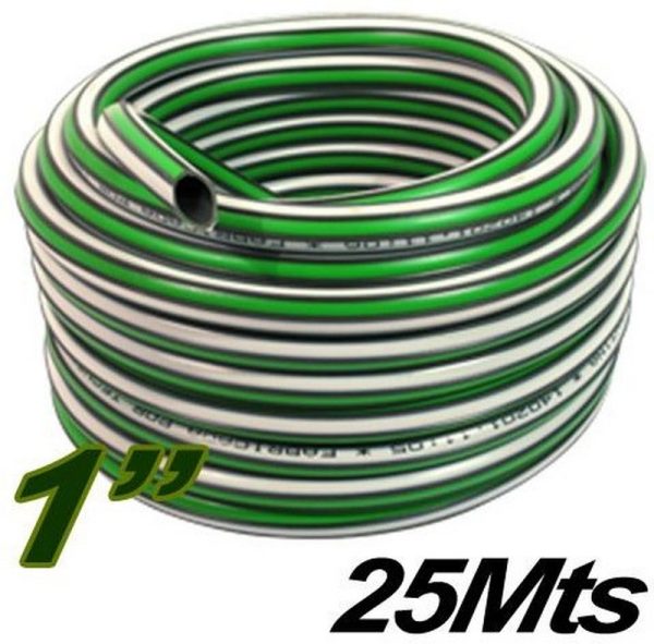 MANGUERA 1´´ X 25M RIEGO REFORZADA X ROLLO