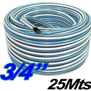 MANGUERA 3/4 X 25M RIEGO SUPER REFORZADA X ROLLO