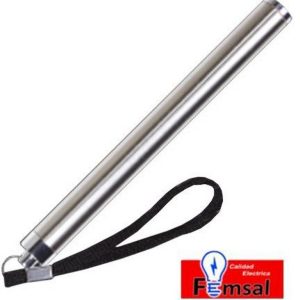 LINTERNA LEDS METAL FINA 2 PILAS AAA
