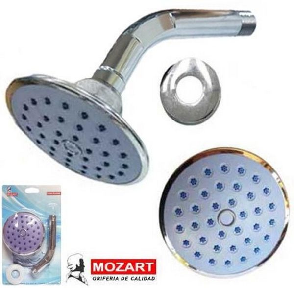 DUCHA C/BRAZO TETON PLASTICO C/ROCETA EN BLISTER