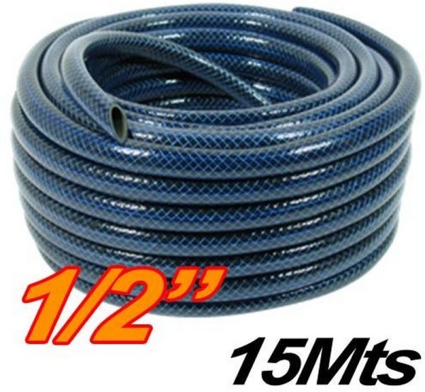 MANG. RIEGO TRENZADA LIVIANA 1/2 ROLLO X 15M.