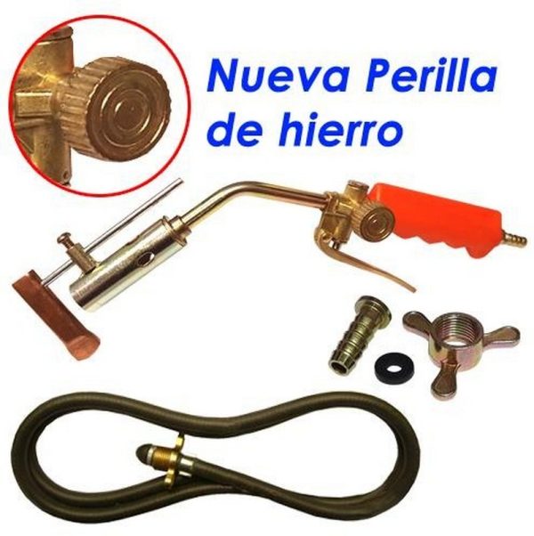 ZINGUERO C/GATILLO CURVO Ø22MM 3KG C/MARTILLO C/MANG-ACOPLE