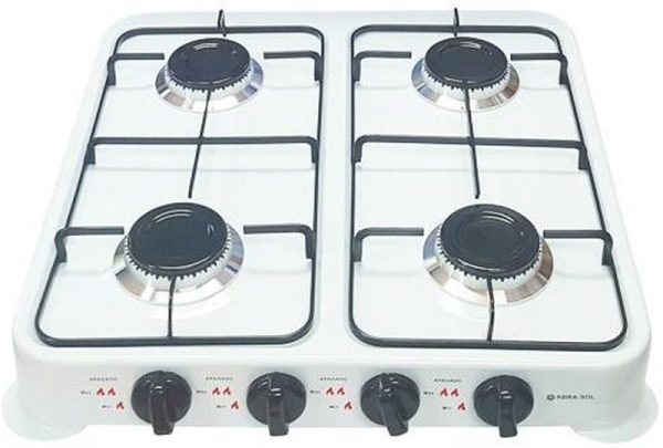 ANAFE DE 4 HORNALLAS HORNO P/GAS ENVASADO