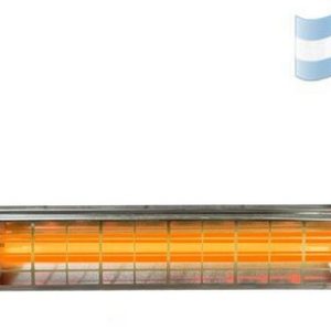 ESTUFA HORIZONTAL TODA DE CHAPA C/2 CUARZOS 1 TECLA