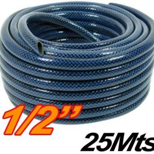 MANG. RIEGO TRENZADA LIVIANA 1/2 ROLLO X 25M.