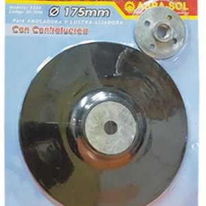 DISCO DE GOMA Ø 175 MM. UNIVERSAL 4.800 RPM.