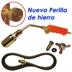 SOPLETE TECHISTA Ø38 MM 3KG BASICO LINEA ROJA C/MANG.