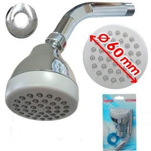 DUCHA PLASTICA EN BLISTER Ø 6CM