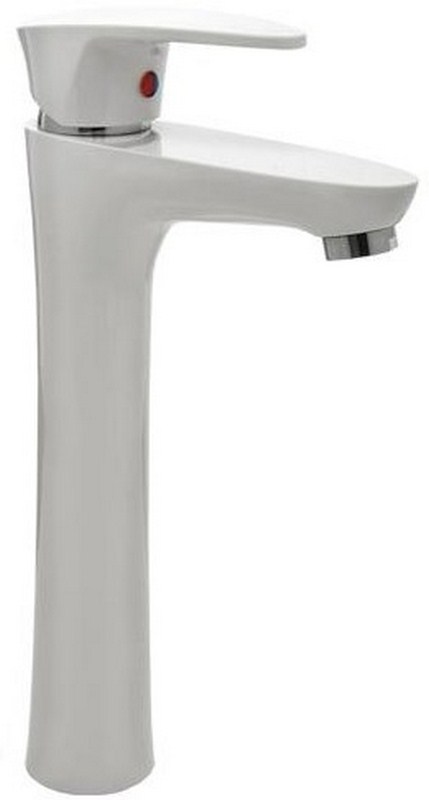 LAVATORIO DOHA ABS BLANCA PICO ALTO 280MM RECTO