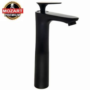 MONOCOM KIEV NEGRA ALTA 280MM LAVATORIO