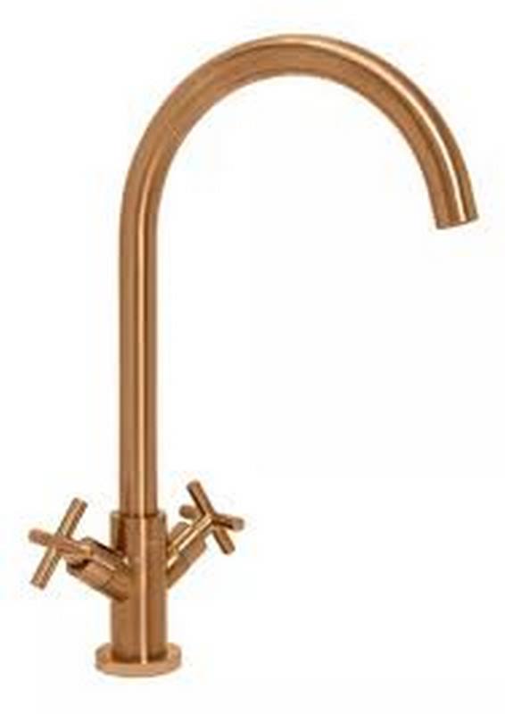 MONOCOMANDO MILAN MESADA COCINA COBRE