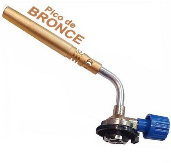 SOPLETE BUTANO PROF 16 MM. LARGA BRONCE