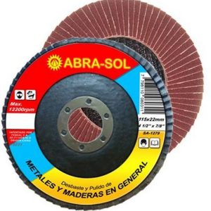 DISCO FLAP 115 MM. GR. 80 METAL MADERA