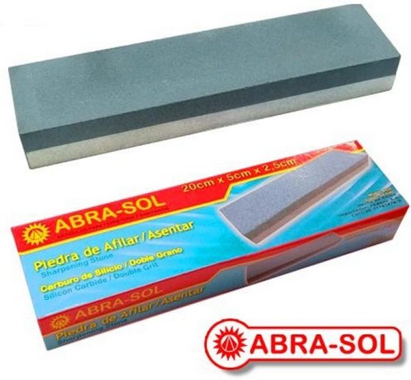 PIEDRA DE AFILAR 8´´ 200MM. CAJA CARTON EMBALAR DE PERFIL DE