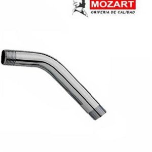 BRAZO P/LLUVIA METAL 45° 20CM ACERO INOXIDABLE