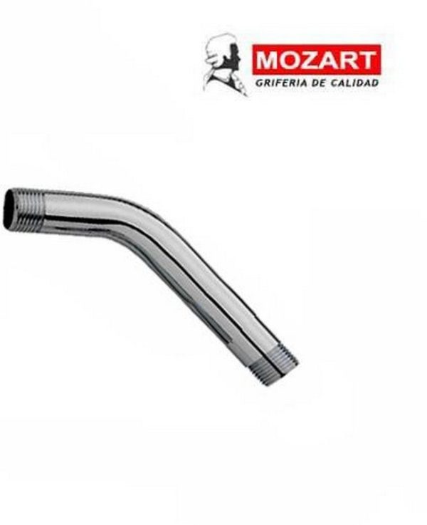 BRAZO P/LLUVIA METAL 45° 20CM ACERO INOXIDABLE