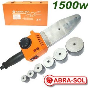 TERMOFUSIONADORA 1500W 6 BOCAS CAJA METALICA