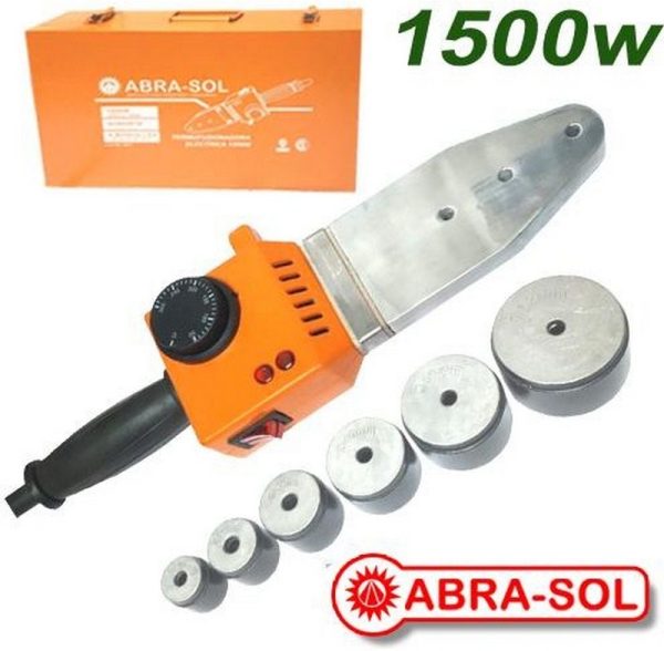 TERMOFUSIONADORA 1500W 6 BOCAS CAJA METALICA