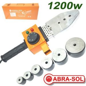 TERMOFUSIONADORA 1200 W 6 BOCAS CAJA METALICA