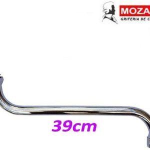 PICO S 39 CM. BAJO PARED ACERO INOX P/GRIFERIA