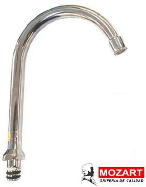 PICO J 55 CM. CURVA REDONDA FINO ACERO INOX