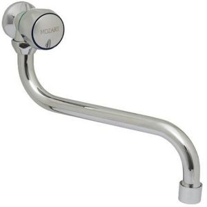 CANILLA 1 AGUA PARED PICO S METAL CABEZAL BRONCE