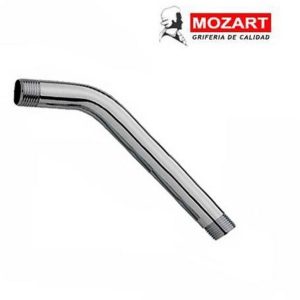 BRAZO P/LLUVIA METAL 45° 25 CM ACERO INOXIDABLE