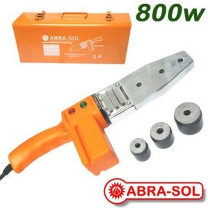 TERMOFUSIONADORA 0800W 3 BOCAS CAJA METALICA