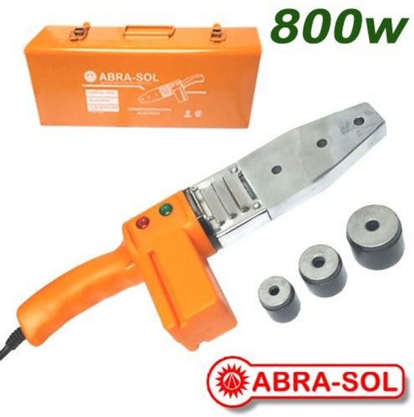 TERMOFUSIONADORA 0800W 3 BOCAS CAJA METALICA