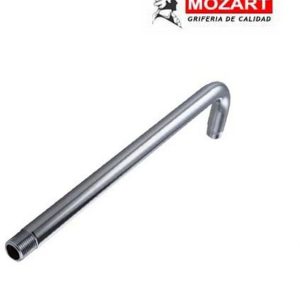 BRAZO P/LLUVIA METAL 90° 30 CM ACERO INOX. BOLSA C/CARTON