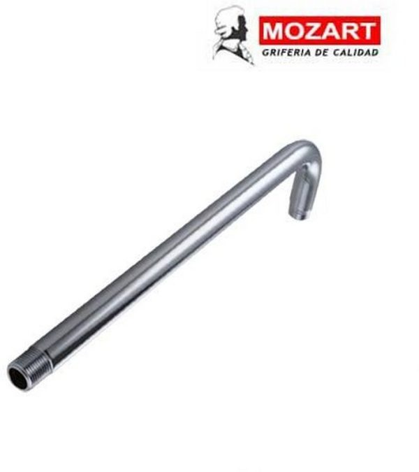 BRAZO P/LLUVIA METAL 90° 30 CM ACERO INOX. BOLSA C/CARTON