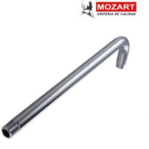 BRAZO P/LLUVIA METAL 90° 40 CM ACERO INOXIDABLE